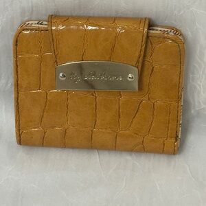 ❤️ Croc embossed yellow wallet